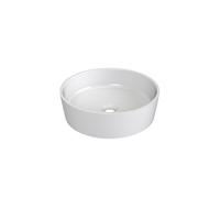 Ravak Uni lavabo 40x40 cm rotonda da appoggio bianco lucida XJX01140001
