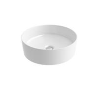 Ravak Uni lavabo 40x40 cm rotonda da appoggio bianco XJX01140002
