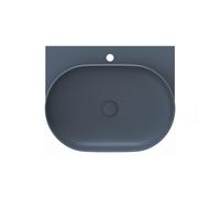 Ravak Yard lavabo 60.5x50 cm semicircolare a parete-da mobile opaca XJX07260000
