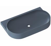 Ravak Yard lavabo 80.5x50 cm semicircolare a parete-da mobile opaca XJX07280000