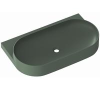 Ravak Yard lavabo 80.5x50 cm semicircolare a parete opaca XJX08080000