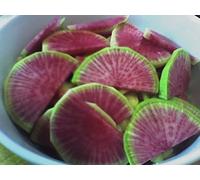 ravanelli, anguria, grande divertimento per i bambini, rosso all'interno di 250 semi! Groco