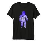 Rave Invaders Plur Space Force Astronaut House Music Maglietta Premium