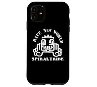 Rave New World | Tribù a spirale | Techno Hardstyle Gabber Goa Custodia per iPhone 11
