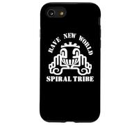 Rave New World | Tribù a spirale | Techno Hardstyle Gabber Goa Custodia per iPhone SE (2020) / 7/8