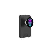 Rave Papi EDM Music Festival Trippy Skull DJ Cuffie PopSockets PopWallet per MagSafe