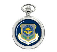 Ravel 62d Airlift Wing Orologio Da Tasca USAF Quadrante Bianchi Quarzo