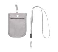 Ravel Bra Wallet for Women, Undercover Travel Bra Pouch, Flap Small Storage Bag, Outdoor Travel Coin Purse, Lightweight Key Bags for Bra, Travel Coin Purse for Women, grigio, Se référer au descriptif,