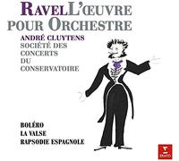 Maurice Ravel Ravel: L'oeuvre Pour Orchestre: Boléro/La Valse/Rapsodi (Vinyl LP)