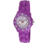 Ravel Easy Read-Orologio donna al quarzo con Display analogico e cinturino in Silicone R1802,7, colore: viola