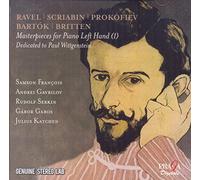 Ravel, M./ Prokofiev, S./ Frangois, Samson - Masterpieces For Piano Left Hand Vol.1 - Works