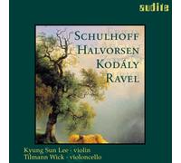 RAVEL / SCHULHOFF / KODALY / HAEN Music for Violin & Cello (CD)