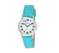 Ravel - orologio con cinturino unisex di facile lettura con grandi numeri - Quadrante bianco/argento tono/blu