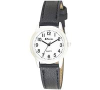 Ravel - Orologio da Donna al Quarzo per Tutti i Giorni con Minuteria Punteggiata - Analogico Quarzo - R0132.21.1 - Nero/Colore Argento