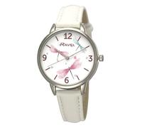 Ravel - Orologio da donna alla moda libellula - analogico al quarzo - RF011, bianco