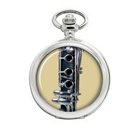 Ravel Orologio da Tasca Clarinetto Quartz Cromato Argento Polished Cinturino