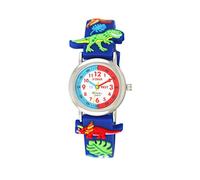 Ravel - Orologio per insegnanti del tempo per bambini - Analogico al quarzo - R1513.95 - Dinosauro Blu