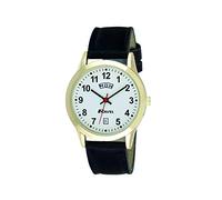 Ravel - Orologio Unisex con Calendario con Giorno e Data - Analogic Quarzo- R0706.19.1 - Quadrante Bianco/Colore Oro/Nero