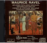 Ravel - Popular Greek Melodies