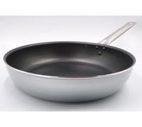 Ravelli Padella Professionale in Acciaio con Manico Rivettato NO INDUZIONE - Diametro 40 cm