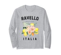 Ravello Fiore Frutta Italiana Limone Arte Italia Amalfi Italia Maglia a Manica
