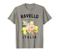 Ravello Fiore Frutta Italiana Limone Arte Italia Amalfi Italia Maglietta