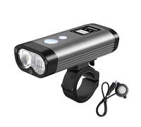 Ravemen PR1200, Luce LED Anteriore per Bicicletta Unisex - Adulto, Argento, Fino a 1200 Lumen