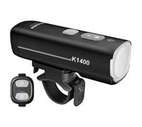 Ravemen Set Di Luci K1400 + Piloto Cl06 Black