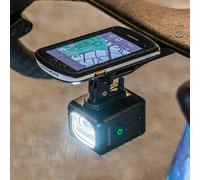 RAVEMEN UR1700 Faro Luce Bicicletta Ricaricabile con Supporto per Garmin Wahoo