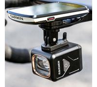 RAVEMEN UR1700 Luci anteriori per bicicletta con supporto per Garmin Wahoo GPS