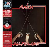 Raven All for One (Vinyl LP) 40th Anniversary 12" Album Coloured Vinyl
