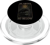 Raven Come Sopra Così Sotto Simbolo Metatron Occulto PopSockets PopGrip per MagSafe