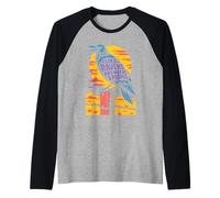 Raven I Like Ravens Crow Dark Academia da donna Maglia con Maniche Raglan
