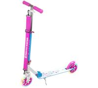 Raven - Monopattino per bambini e adulti - Scooter - Monopattino - Pieghevole, cuscinetti ABEC-9, manubrio regolabile in 4 posizioni - Elena White senza Freno a Mano, 145 mm