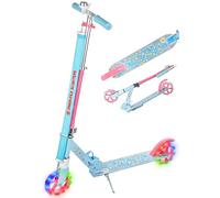 Raven - Monopattino per bambini e adulti - Scooter - Monopattino freestyle - Pieghevole, cuscinetti ABEC-9, manubrio regolabile in 4 posizioni - Lilliana senza Freno a Mano, 145 mm