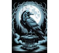 Raven Moon Journal: Dark Gothic Notebook for Writing, Journaling and Notes