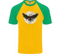 Raven Moon Vikings Maglietta Da Baseball A Maniche Corte Per Uomo