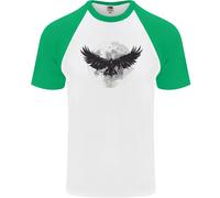 Raven Moon Vikings Maglietta Da Baseball A Maniche Corte Per Uomo