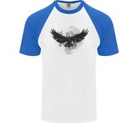Raven Moon Vikings Maglietta Da Baseball A Maniche Corte Per Uomo
