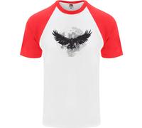 Raven Moon Vikings Maglietta Da Baseball A Maniche Corte Per Uomo