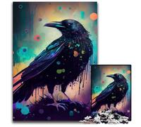 Raven Nebula Puzzle per adulti 1000 pezzi Puzzle per adulti Ideale per gli innamorati, perfetto regalo di Natale, Capodanno, San Valentino 50x75CM/19,68x29,52 pollici