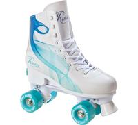 Raven - Pattini a rotelle per bambini, ragazze, adulti, bambini - Pattini a rot elle - In linea - Freno in PVC resistente - Ruote in gomma - Serena Navy/Mint, taglia 39-42 (25-26,5cm)