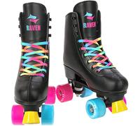 Raven Pattini regolabili Classic Retro Iris Nero | Raven 35/38