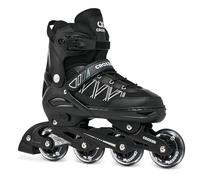 Raven - Pattini a rotelle per bambini, ragazze, ragazzi, adulti, bambini - Pattini a rotelle - Cuscinetti ABEC-9 - Torch, regolabili fino alla taglia 45, 42-45 (27,5-29,5cm)