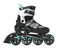 Pattini in linea Inliner Raven Advance regolabili Nero/Menta 38-42 (25-27,5cm)
