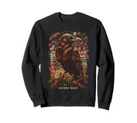 Raven Raccogliere Magia Fiore di Campi Felpa