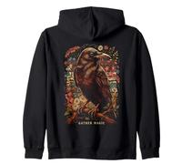 Raven Raccogliere Magia Fiore di Campi Felpa con Cappuccio