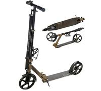 Raven - Monopattino per bambini, adulti - Scooter - Monopattino - Pieghevole, regolabile, tracolla per il trasporto, campanello - Sentel senza Freno a Mano, ruote da 200 mm