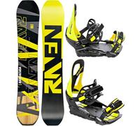 Raven Set Snowboard: Barracuda Carbon Lime + attacchi s230 Lime (155 cm + attacchi s230 Lime M/L)