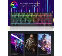 Raven68 Tastiera meccanica ad asse magnetico cablato sostituibile a caldo Tasso di ritorno 8K Gamma tasti personalizzata Tastiera da gioco sportiva elettronica